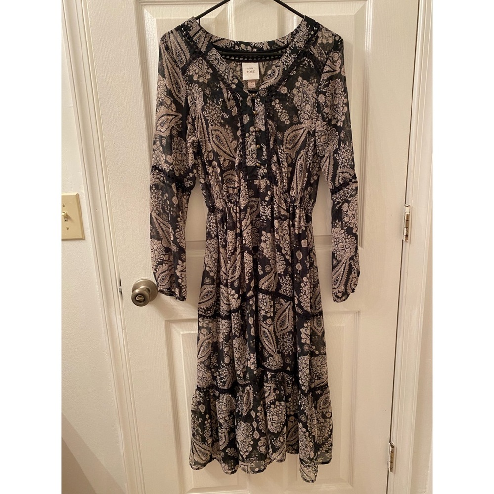 Boho Ankle Length Dress